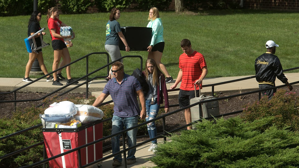 Move-In Day at PennWest California. 